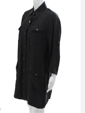 Rag & Bone NY. silk button up shirt dress